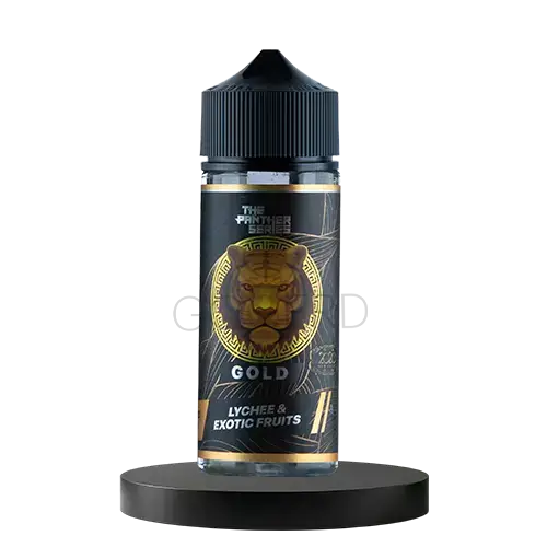خرید جویس لیچی انبه گوآوا (120میل) DR.VAPES PANTHER GOLD