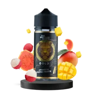 خرید جویس لیچی انبه گوآوا (120میل) DR.VAPES PANTHER GOLD