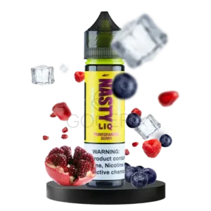خرید جویس انار تمشک یخ نستی (60 میل) NASTY LIQ POMEGRANATE BERRY