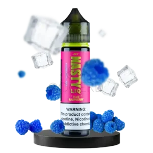 خرید جویس تمشک آبی یخ نستی (60میل) NASTY LIQ BLUE RASPBERRY