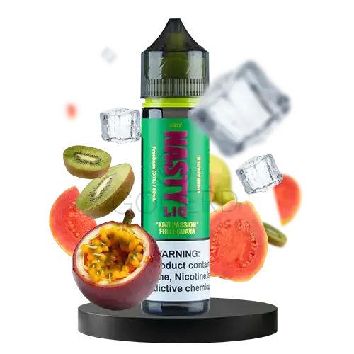 خرید جویس کیوی پشن فروت یخ نستی (60میل) NASTY LIQ KIWI PASSION FRUIT GUAVA