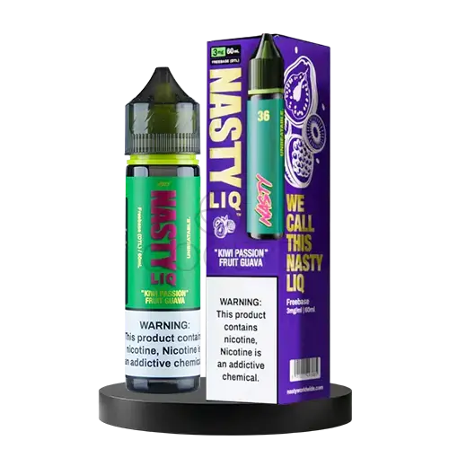 خرید جویس کیوی پشن فروت یخ نستی (60میل) NASTY LIQ KIWI PASSION FRUIT GUAVA