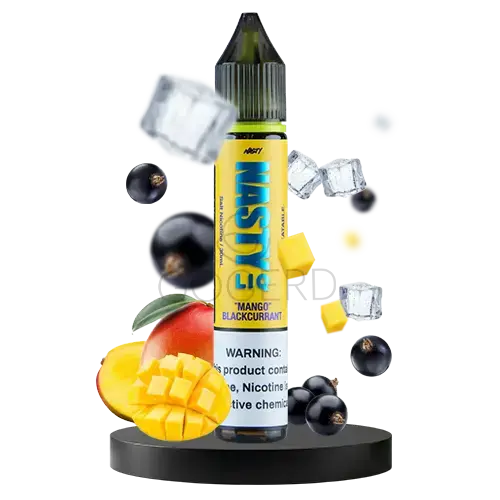 خرید سالت انبه انگورفرنگی یخ نستی (30میل) NASTY LIQ MANGO BLACKCURRANT
