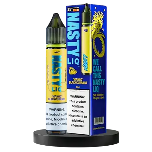 خرید سالت انبه انگورفرنگی یخ نستی (30میل) NASTY LIQ MANGO BLACKCURRANT
