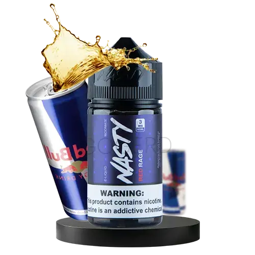 خرید جویس نوشابه انرژی زا تمشک نستی (60میل) NASTY MODMATE RED RAGE
