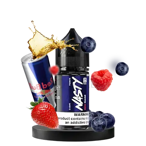 خرید سالت نوشابه انرژی زا تمشک نستی (30میل) NASTY PODMATE RED RAGE