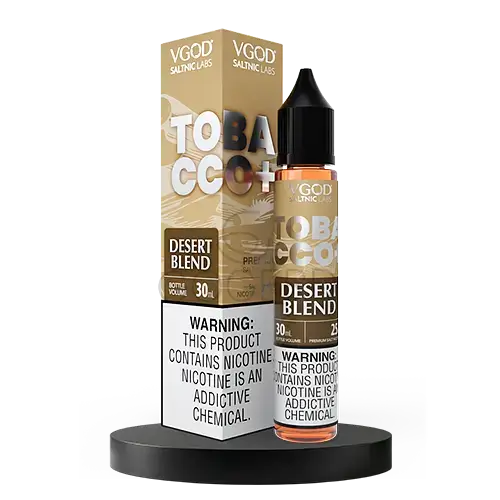 خرید سالت تنباکو خشک ادویه ویگاد VGOD Desert Blend - Tobacco Plus - 30ml