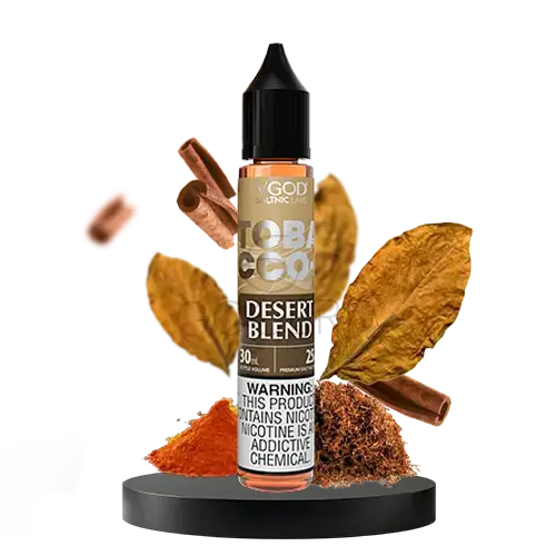 خرید سالت تنباکو خشک ادویه ویگاد VGOD Desert Blend - Tobacco Plus - 30ml