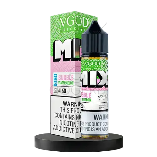 خرید جویس آدامس هندوانه یخ ویگاد (60میل) VGOD Iced Bubble Watermelon - Mix - 60ml