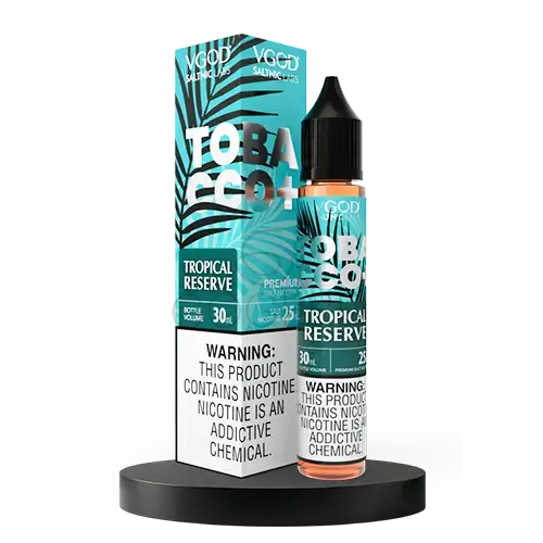 خرید سالت تنباکو آناناس انبه ویگاد VGOD Tropical Reserve - Tobacco Plus - 30ml