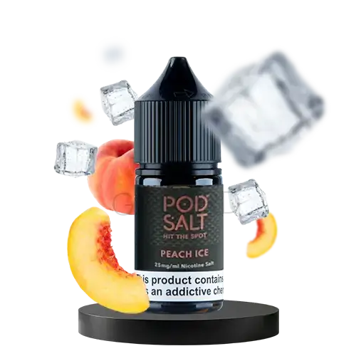 خرید سالت هلو یخ پاد سالت Pod Salt Peach Ice - Core - 30ml