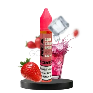 خرید سالت آکوا توت فرنگی پاد سالت Pod Salt Aqua Strawberry - Nexliq - 30ml