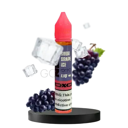 خرید سالت انگور ترش یخ پاد سالت Pod Salt Sour Grape Ice - Nexliq - 30ml