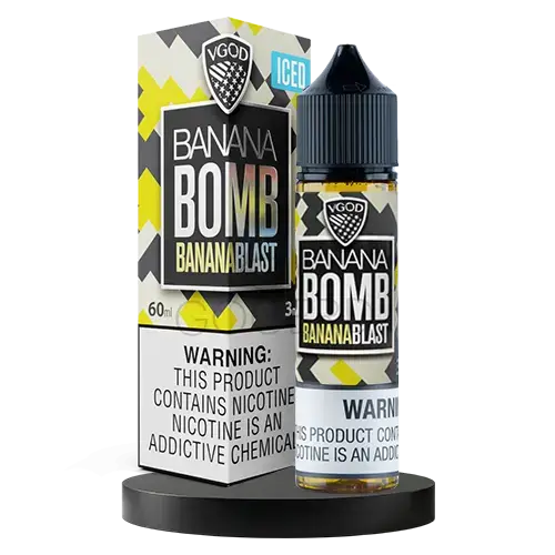 خرید جویس موز یخ ویگاد VGOD Iced Banana Bomb 60ml
