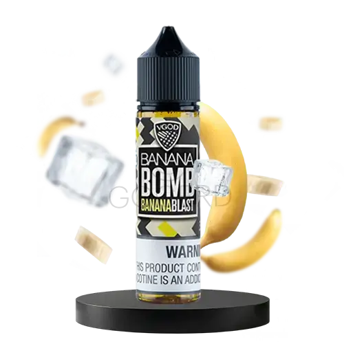 خرید جویس موز یخ ویگاد VGOD Iced Banana Bomb 60ml