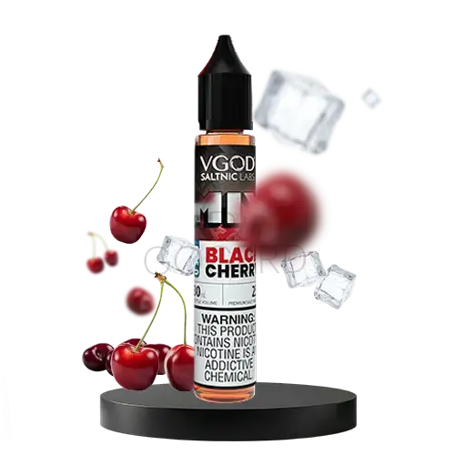 خرید سالت گیلاس سیاه یخ ویگاد VGOD Iced Black Cherry - Mix - 30ml