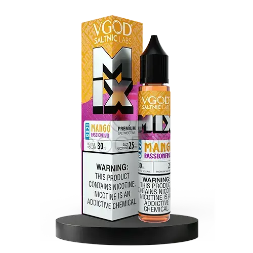 خرید سالت انبه پشن فروت یخ ویگاد VGOD Iced Mango Passionfruit - Mix - 30ml