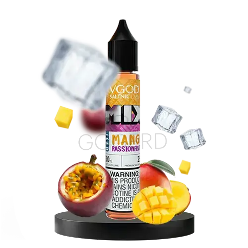 خرید سالت انبه پشن فروت یخ ویگاد VGOD Iced Mango Passionfruit - Mix - 30ml
