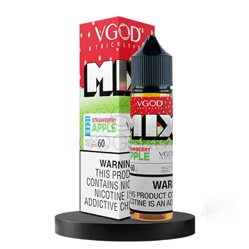 خرید جویس توت فرنگی سیب یخ ویگاد VGOD Iced Strawberry Apple - Mix - 60ml
