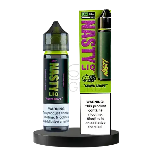 خرید جویس گواوا انگور نستی Nasty Guava Grape - LIQ - 30ml