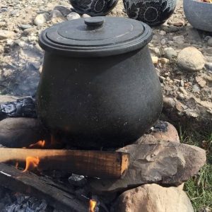 دیگ سنگی 6 نفره - کد 604
