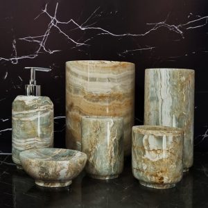 ست سرویس بهداشتی سنگی مرمر کد - 720