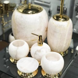 ست سرویس بهداشتی سنگی مدل السان کد - 725
