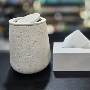 سطل زباله سنگی کد - 717