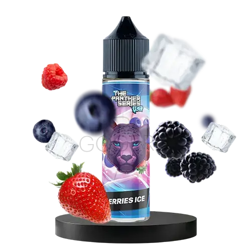 خرید جویس توت فرنگی تمشک بلوبری یخ دکتر ویپز (60میل) DR VAPES BERRIES ICE