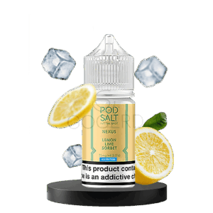 سالت لیمو یخ پاد سالت (30میل) POD SALT NEXUS LEMON LIME SORBET ICE