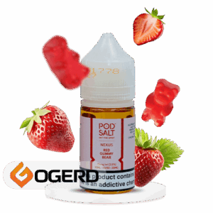 سالت پاستیل توت فرنگی پاد سالت (30میل) POD SALT NEXUS RED GUMMY BEAR