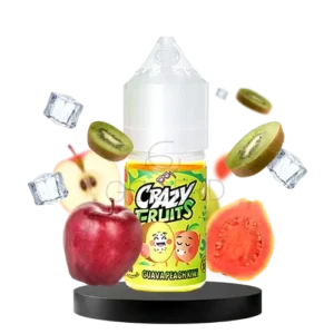 سالت گواوا هلو کیوی یخ توکیو (30میل) TOKYO CRAZY FRUITS GUAVA PEACH KIWI