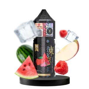 سالت سیب تمشک هندوانه یخ توکیو (30میل) TOKYO GOLDEN APPLE RASPBERRY MELON