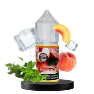 سالت هلو نعناع یخ توکیو (30میل) TOKYO PURE FRUIT ICED PEACH MINT