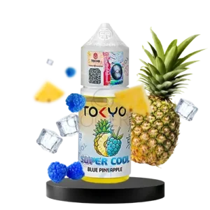 سالت تمشک آبی آناناس یخ توکیو (30میل) TOKYO SUPER COOL BLUE PINEAPPLE