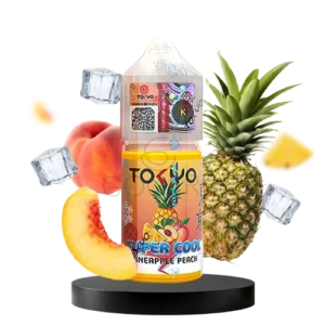 سالت آناناس هلو یخ توکیو (30میل) TOKYO SUPER COOL PINEAPPLE PEACH