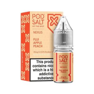 سالت سیب هلو پاد سالت Pod Salt Fuji Apple Peach 30ml
