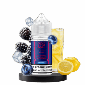 سالت بلوبری شاتوت یخ (30میل) pod salt Nexus blueberry blackberry lemonade ice